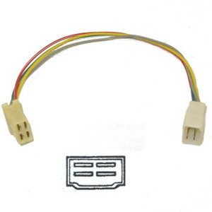 Blade-Style Mating Connector Set - 4 Pin