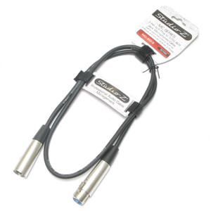 XLR Extension Cable (XLR 3 Pin Male to XLR 3 Pin Female)