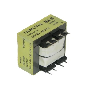 10v 1.2a or 20v 0.6 amp Transformer, PC Mount, Dual Winding