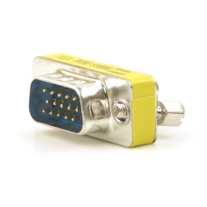 Slim Gender Changer, VGA , HD15 Male-Male Slim Gender Changer, VGA , HD15 Male-Male
