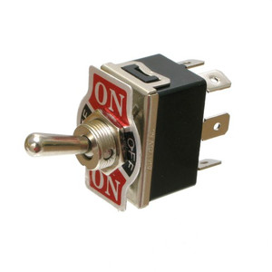 Heavy Duty Toggle Switch DPDT On-Off-Mom Heavy Duty Toggle Switch DPDT On-Off-Mom