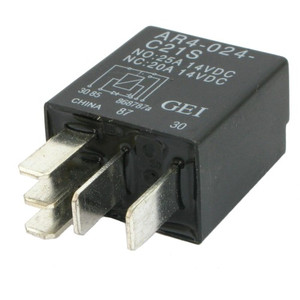 Mini Automotive Relay, 24 Volt DC, Polarized