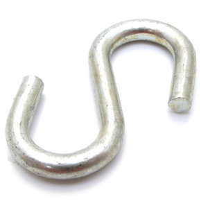 S Hook 1-1/4 inch Steel 100 Pack S Hook 1-1/4 inch Steel 100 Pack