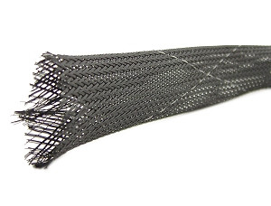 Expando / Expandable Braided Sleeving, 1-1/4 Inch, 250 Foot. Expando / Expandable Braided Sleeving, 1-1/4 Inch, 250 Foot.