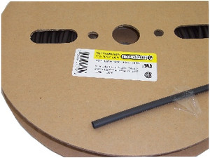 1/8 Inch Heat Shrink Tubing 100 Foot Roll Black