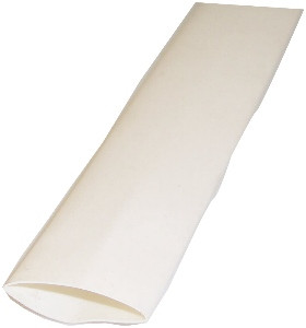 Heat Shrinkable Tubing 1/2" x 4' White