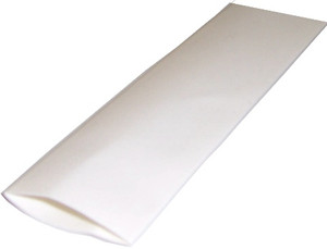 Heat Shrinkable Tubing 3/4 Inch x 4 Foot White