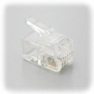 RJ11 Modular Handset Plugs/Connectors 100 pc RJ11 Modular Handset Plugs/Connectors 100 pc