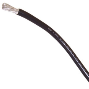 2 AWG Boat / Marine Cable, Black 2 AWG Boat / Marine Cable, Black