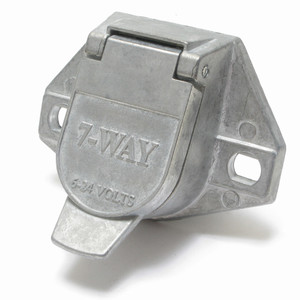7-Way Round Split Pin Trailer Connector