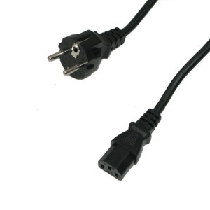 European CEE7/7 to IEC Business Machine Power Cord, 6 Foot European CEE7/7 to IEC Business Machine Power Cord, 6 Foot