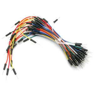 Breadboard Jumper Cable Wires 65 Piece Multicolor