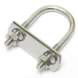 U-Bolt 1-1/8 x 2-1/4 Inch Stainless U-Bolt 1-1/8 x 2-1/4 Inch Stainless