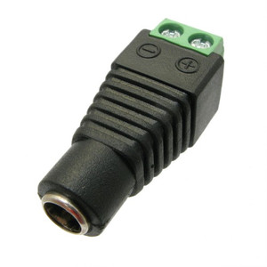 5.5mm x 2.1mm DC Power Jack to Screw Terminal Adapter