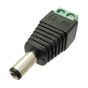 5.5mm x 2.5mm DC Power Plug to Screw Terminal Adapter 5.5mm x 2.5mm DC Power Plug to Screw Terminal Adapter