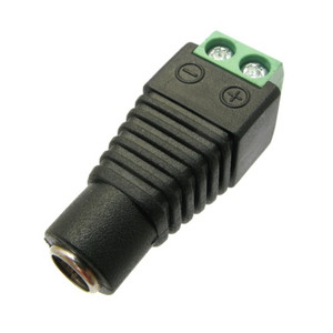 5.5mm x 2.5mm DC Power Jack to Screw Terminal Adapter
