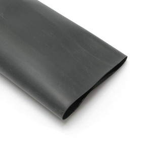 1 Inch Black Polyolefin Dual-Wall Heat Shrink 3:1 Ratio 1 Inch Black Polyolefin Dual-Wall Heat Shrink 3:1 Ratio