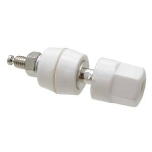 Universal Binding Post Banana - White Universal Binding Post Banana - White