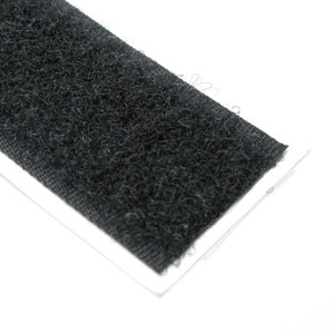 3/4 Inch Wide Black Adhesive-Backed Loop Side of Hook and Loop Fastener 3/4 Inch Wide Black Adhesive-Backed Loop Side of Hook and Loop Fastener