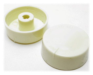 Dimmer Knob For Push-On D-Shaped Shaft, Almond