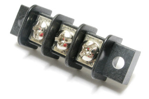 Low Profile Feedthru Barrier Strip, 3 Position