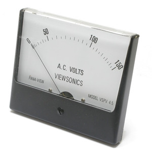 0 - 150 Volt AC Panaview Analog Panel Meter 0 - 150 Volt AC Panaview Analog Panel Meter
