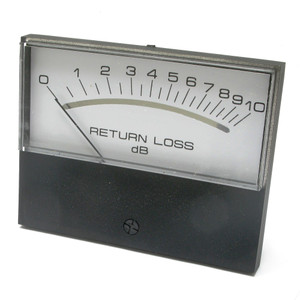 0-10 dB Return Loss Meter, 3.5 Inch