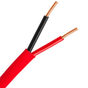 2 Conductor 18 AWG Unshielded Fire Alarm Cable FPLR, 1000 Foot 2 Conductor 18 AWG Unshielded Fire Alarm Cable FPLR, 1000 Foot