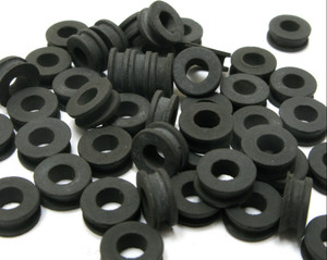 Rubber Grommet, 5/16 Inch O.D. x 5/32 Inch Hole Diameter, 120 Piece Rubber Grommet, 5/16 Inch O.D. x 5/32 Inch Hole Diameter, 120 Piece