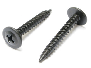 #8 x 1-1/4 Inch Phillips Modified Truss Head, Steel, Wood Screw (500-Pack)