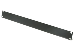 1U Blank Panel 19 Inch Equipment Rack - Black 1U Blank Panel 19 Inch Equipment Rack - Black