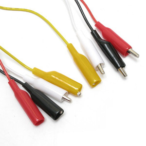 4 pc Alligator Test Lead Set