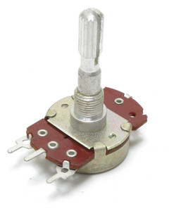 50K Ohm Linear Potentiometer, 1/4 Inch Shaft, Center-Tapped 50K Ohm Linear Potentiometer, 1/4 Inch Shaft, Center-Tapped