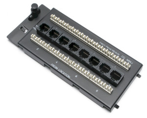 Patch Panel Module, 8 Port, For RJ-45, Cat5