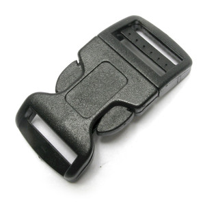 Plastic Black Curved Side Release Buckle w/Lock, 50pcs Plastic Black Curved Side Release Buckle w/Lock, 50pcs