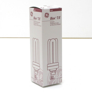 GE F32TBX/SP41/840/A/4P Compact Fluorescent Light, 4000K, 10pc GE F32TBX/SP41/840/A/4P Compact Fluorescent Light, 4000K, 10pc