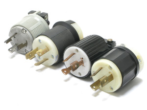 Assorted NEMA L5-30P Twist-Lock Plug 30 Amp 125VAC Assorted NEMA L5-30P Twist-Lock Plug 30 Amp 125VAC