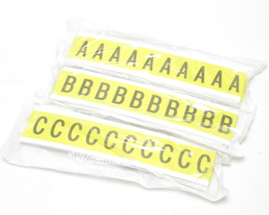 Vinyl Phase Identification Labels for 3-phase, 250 sets