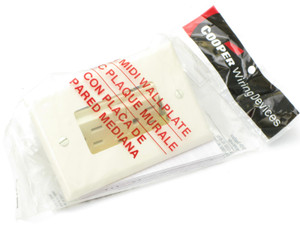 Cooper Wiring Devices XGF15A-M GFCI Outlet, Almond, 4pcs