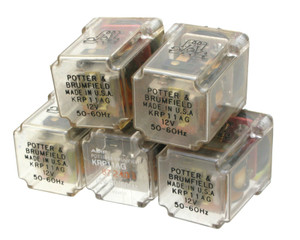 Potter & Brumfeld 12VAC DPDT Relay KRP11AG 12V Coil, (5pc) Potter & Brumfeld 12VAC DPDT Relay KRP11AG 12V Coil, (5pc)