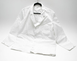 Tech Wear/Angelica 361-ACQ Nylostat ESD Unisex Jacket, White, Size L Tech Wear/Angelica 361-ACQ Nylostat ESD Unisex Jacket, White, Size L