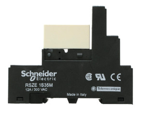 Schneider Electric RSZE 1S35M Relay Socket & RSB 1A120BD Relay, 10pc