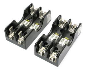 Littelfuse LH60060-2c 2-Pole Fuse Holder, 600V 60A, 2pc