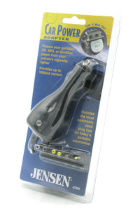 Jensen JCD22A Universal Cigarette Lighter Power Adapter, 12VDC 1 Amp