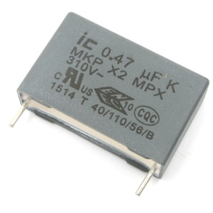 Illinois Capacitor 474MKP275KB 0.47uF 310V 10% Capacitor, 374pcs