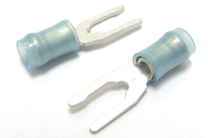 Tyco 52421-1 14-16AWG, #8 Crimp-On Fork Terminal 1000pcs Tyco 52421-1 14-16AWG, #8 Crimp-On Fork Terminal 1000pcs