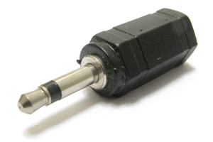 3.5mm Male Mono to 3.5mm Female Stereo Adapter 3.5mm Male Mono to 3.5mm Female Stereo Adapter