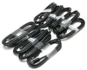 USB 3.0 A to USB 3.0-B SS Cables, Super Speed 6ft, 10 pieces