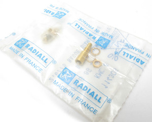Radiall R114.305 Straight Bulkhead Jacks Clamp Type, SMB Connector, 50 ohm