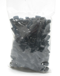 AMP Closed End Splice Connector, 8-18AWG, Black, 100pcs AMP Closed End Splice Connector, 8-18AWG, Black, 100pcs